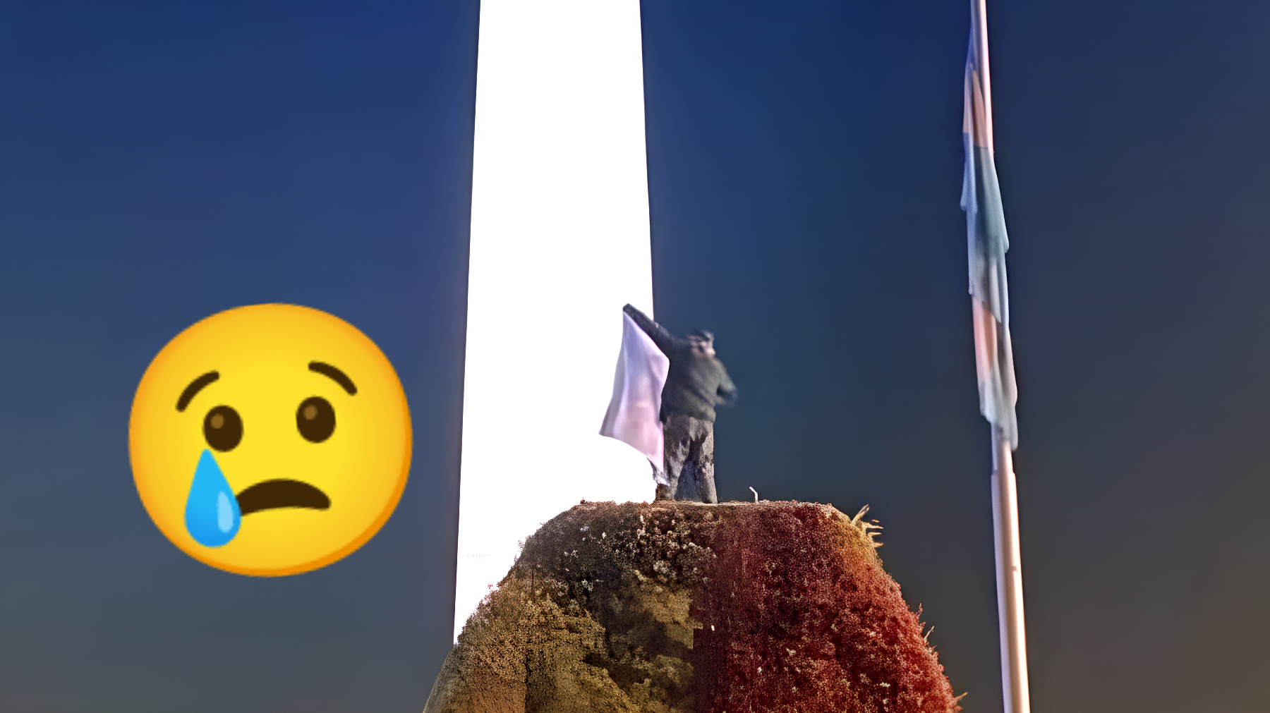 El Obelisco se tiñe de tragedia: el fanático que quiso tocar el cielo antes de la Copa América